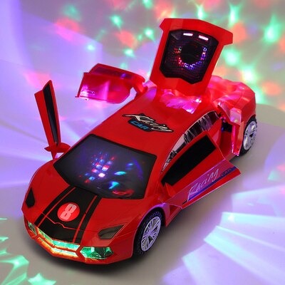 Supercar Toy™ - bevægelig og lysende - Legetøjsbil